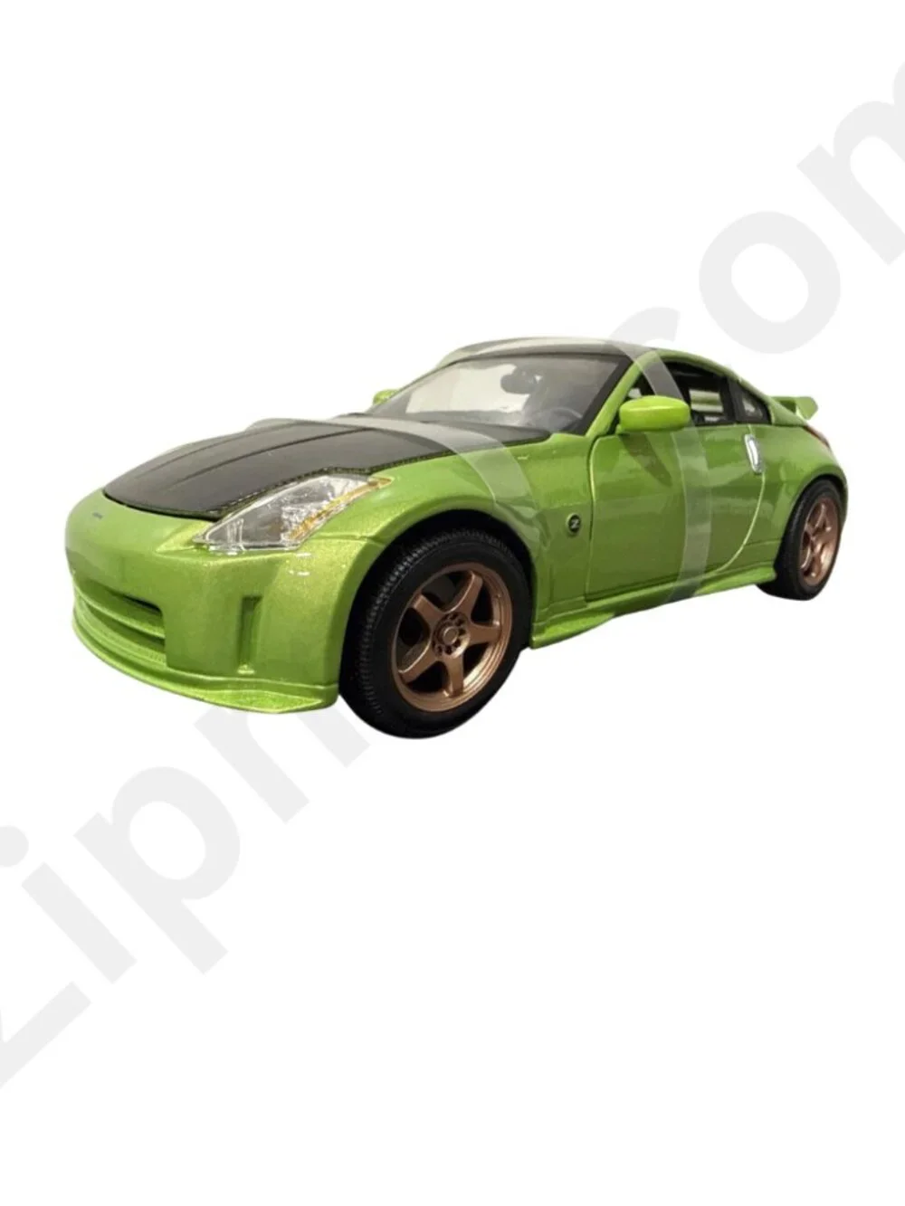 Maisto Special Edition 1/18 Nissan 350Z Nismo Custom Diecast Car Green Black NIB